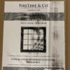 NEW! FIRSTIME Brown Lynwood Window Mirror