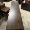 Dark Wooden 4-Door Console Table