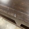 Dark Wooden 4-Door Console Table