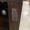 Dark Wooden 4-Door Console Table