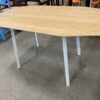 IKEA PS 2012 Bamboo and White Drop Leaf Dining Table
