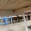 IKEA PS 2012 Bamboo and White Drop Leaf Dining Table