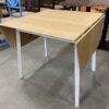 IKEA PS 2012 Bamboo and White Drop Leaf Dining Table