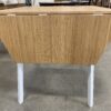 IKEA PS 2012 Bamboo and White Drop Leaf Dining Table