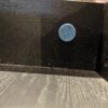 BLU DOT Black Minimal 2-Drawer Desk