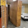 THOMASVILLE Founders Vintage Lighted Burled Wood China Cabinet