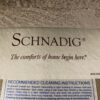 SCHNADIG Ornate Camel Back Rolled Arm Sofa