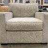 JONATHAN LOUIS Beige Box Accent Chair
