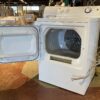 GE White Gas Dryer, 7 Cu. Ft. Capacity Model #GTDP220GF0WW