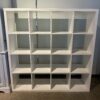 White Minimal Cube Shelf