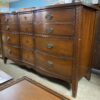Vintage Solid Wooden 9-Drawer Dresser