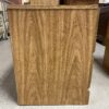 Light 2-Drawer Nightstands w/ Brass Hardware (Set of 2)