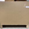 Light 2-Drawer Nightstands w/ Brass Hardware (Set of 2)
