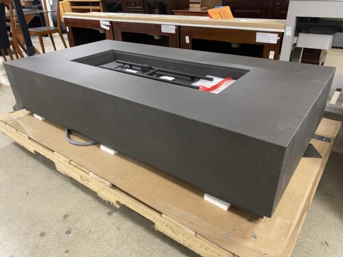 NEW! RESTORATION HARDWARE Orizaba 72" Outdoor Fire Table