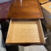 STICKLEY Antiquities Dark Roast Deep Drawer Side Table