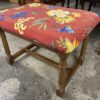 DREXEL Vintage Oval Dining Set w/ 2 Leaves & 6 Wicker Back Chairs