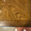 Vintage French Style Dining Table with Curved Legs