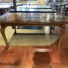 Vintage French Style Dining Table with Curved Legs