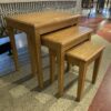 Wooden Nesting Table (Set of 3)
