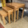 Wooden Nesting Table (Set of 3)