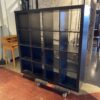 IKEA Kallax 16 Cubby Black Brown Shelf Unit