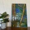 Bamboo Stained Glass Panel