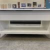 IKEA Vitteryd White Adjustable Coffee Table with Storage