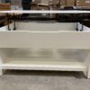 IKEA Vitteryd White Adjustable Coffee Table with Storage