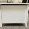 IKEA Vitteryd White Adjustable Coffee Table with Storage
