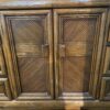 Vintage Nine Drawer Dresser with Pencil Fluting Detail