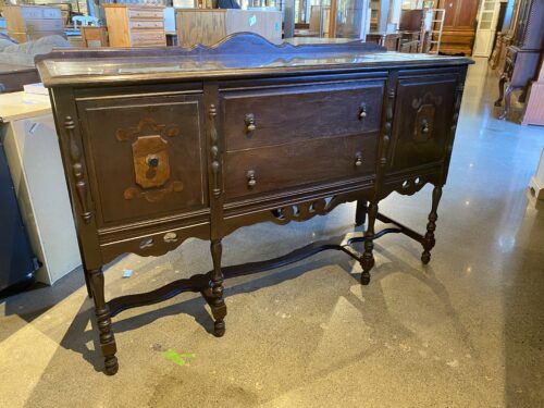 Antique Jacobean Style Sideboard