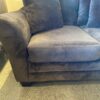 Cocoa Brown Three Seater Couch with Swappable Chaise