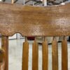 Wooden Dining Chair with Bentwood Arms