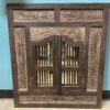 Rustic Wall Mirror with Shutters