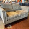 Made in USA Earthy Grey 60" Loveseat