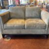 Made in USA Earthy Grey 60" Loveseat