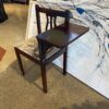Antique Telephone Chair with Tapestry Seat