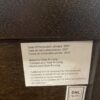 STYLE N LIVING Black Sideboard w/ 2 Glass Cabinets