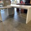 IKEA Malm White Desk with Pull Out Panel
