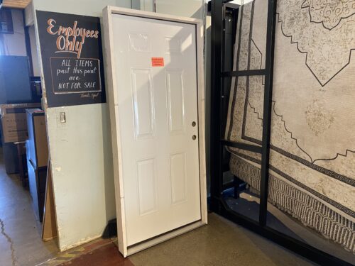 NEW! Prehung Six Panel Entry Door - White