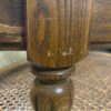 Glass Oval Two Tier Coffee Table w/ Bottom Rattan
