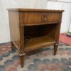 HENREDON Wooden Nightstand w/ Outlet