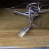 HENREDON Wooden Nightstand w/ Outlet
