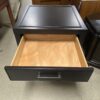 Black Finish Nightstand w/ Drawer