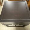Black Finish Nightstand w/ Drawer