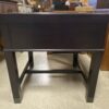 Black Finish Nightstand w/ Drawer