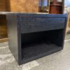 RESTORATION HARDWARE Drifted Reclaimed Oak Open Nightstand