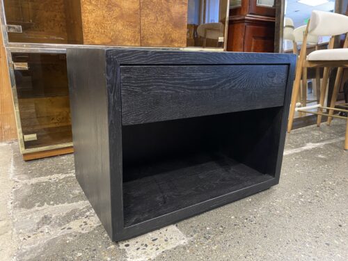 RESTORATION HARDWARE Drifted Reclaimed Oak Open Nightstand