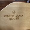 PENNSYLVANIA HOUSE Dark Cherry Breakfront China Hutch with Glass Shelves