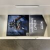 Small 3 Drawer Walnut Finished Dresser with Marshawn Lynch Drawer Liner